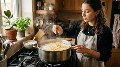 När ska man salta pastan: innan eller efter att vattnet kokat upp? Ett svar baserat på fysik