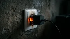 Gör inte detta misstag: att lämna en laddare inkopplad i uttaget